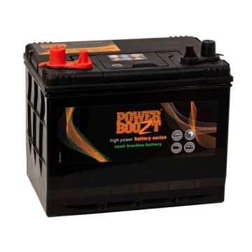 Batterie semi-traction Powerboozt PB.GR24.080 12 V 80 Ah 610 A – Plomb-acide (sans entretien)