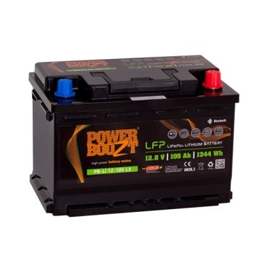 Batterie lithium LiFePO4 Powerboozt PB.Li.12.105 12,8 V 105 Ah – Lithium LiFePO4