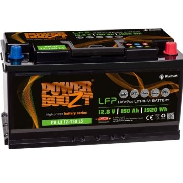 Batterie lithium LiFePO4 Powerboozt PB.Li.12.150 12,8 V 150 Ah – Lithium LiFePO4