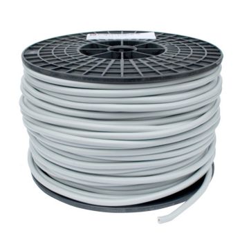 Câble de commande PVC gris HO5VV-F 2 x 1,5 mm² rouleau de 100 m 
