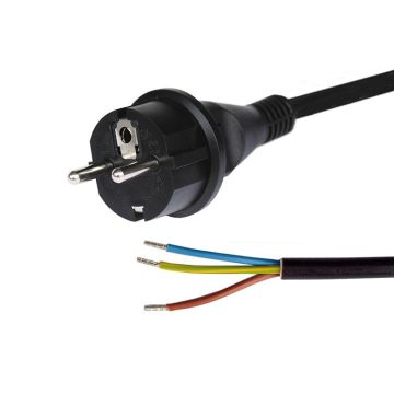 Cordon d'alimentation Ratio fiche Schuko 5 m 3G2,50 mm² 16 A 