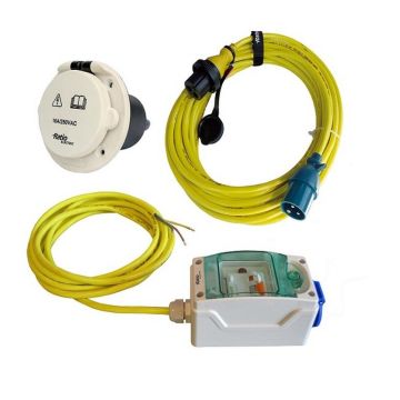 Kit alimentation de quai Ratio MP16 plastique 16 A câble 15 m 