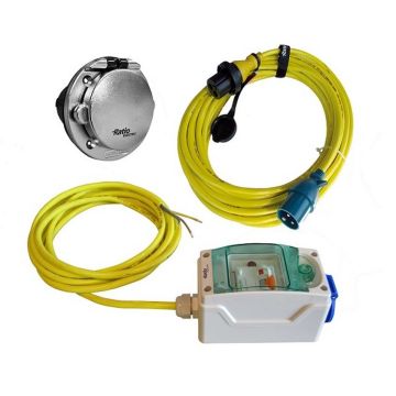 Kit d'alimentation de quai Ratio MP16 avec câble 15 m et coffret 16 A 