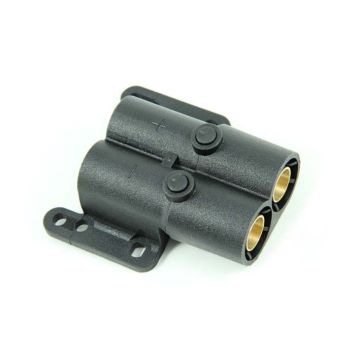 Prise femelle de batterie bipolaire 50 mm² 200 A DIN 640 