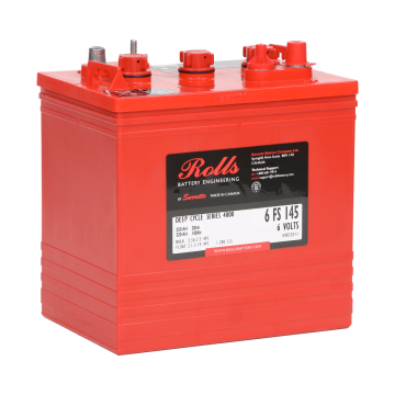 Batterie à décharge lente Rolls EC6-245 6 V 250 Ah – Plomb-acide (électrolyte liquide)