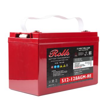 Batterie à décharge lente AGM Rolls S12-128AGM-RE 12 V 115 Ah 800 A – AGM