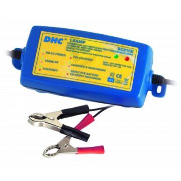 Chargeur de batterie Dhc SC015E 12 V 1,5 A 
