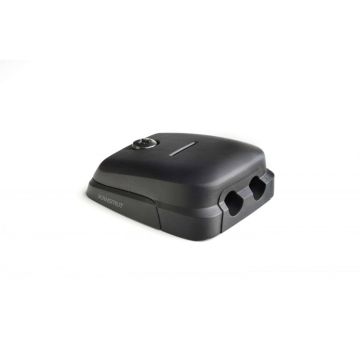 Passe-câble Solara 2 entrées pour câbles de 2 à 6 mm noir 