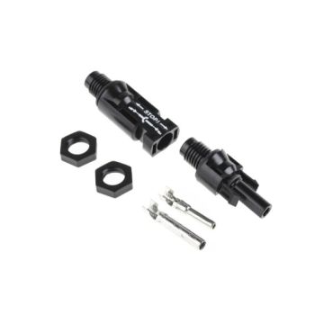 Connecteur MC4 Stäubli mâle + femelle à encastrer 4/6 mm² 
