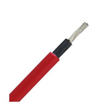 Câble solaire TopSolar 4 mm² rouge au mètre 