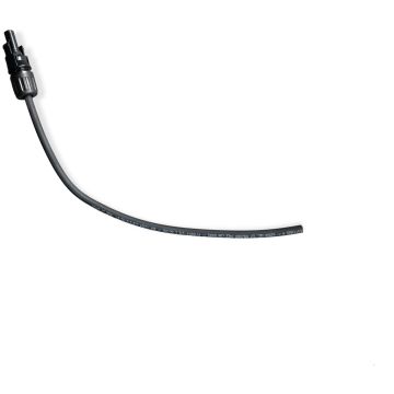Câble solaire 6 mm² noir 30 cm MC4 femelle vers fil nu TopSolar 