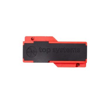Porte-fusible MEGA rouge 12-48 V, fusibles 40 à 500 A, bornes M8 