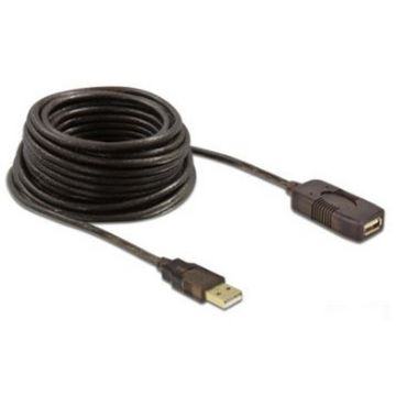 Rallonge USB 3.0 avec amplificateur Delock 2 m USB-A mâle / femelle 