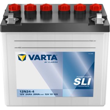 Batterie moto Varta Powersports 12N24-4 12 V 24 Ah 200 A – Plomb-acide (électrolyte liquide)