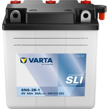 Batterie moto Varta Powersports 6N6-3B-1 12 V 6 Ah 30 A – Plomb-acide (électrolyte liquide)