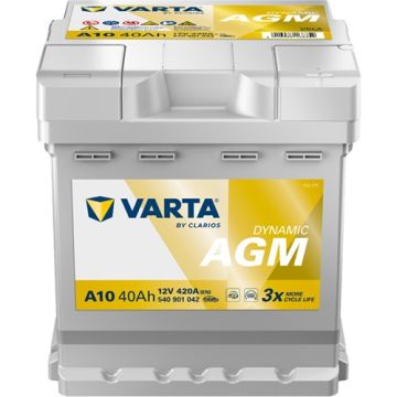 Batterie Start & Stop AGM Varta Dynamic A10 12 V 40 Ah 420 A – AGM
