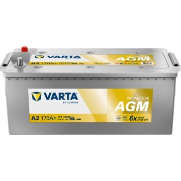 Batterie Start & Stop AGM Varta Promotive A2 12 V 170 Ah 1000 A – AGM