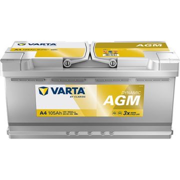 Batterie Start & Stop AGM Varta Dynamic A4 12 V 105 Ah 950 A – AGM