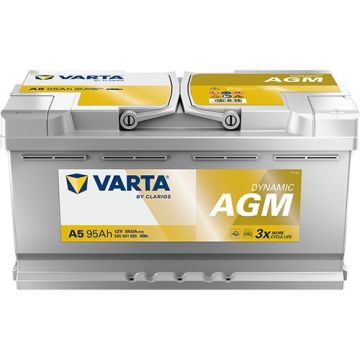 Batterie Start & Stop AGM Varta Dynamic A5 12 V 95 Ah 850 A – AGM