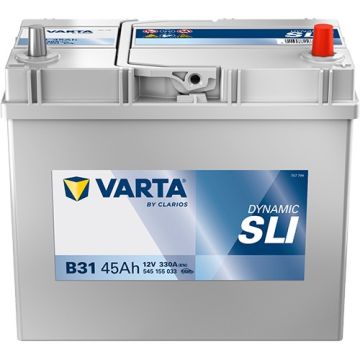 Batterie de démarrage Varta Dynamic B31 12 V 45 Ah 330 A – Plomb-acide (sans entretien)