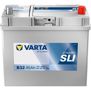 Batterie de démarrage Varta Dynamic B32 12 V 45 Ah 330 A – Plomb-acide (sans entretien)