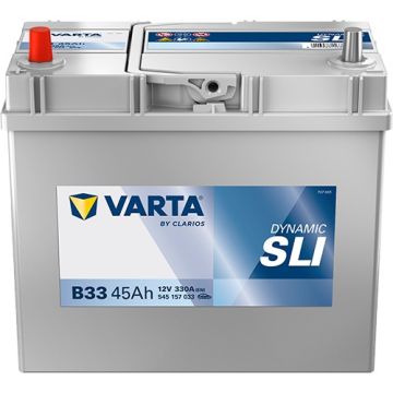 Batterie de démarrage Varta Dynamic B33 12 V 45 Ah 330 A – Plomb-acide (sans entretien)