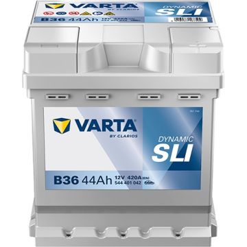 Batterie de démarrage Varta Dynamic B36 12 V 44 Ah 420 A – Plomb-acide (sans entretien)