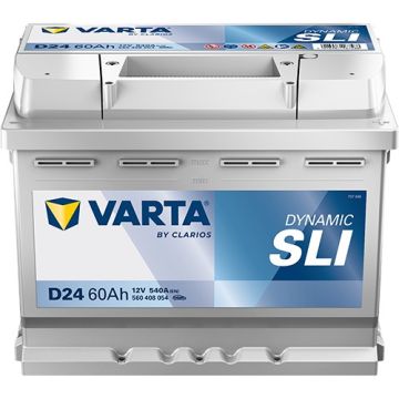 Batterie de démarrage Varta Dynamic D24 12 V 60 Ah 540 A – Plomb-acide (sans entretien)