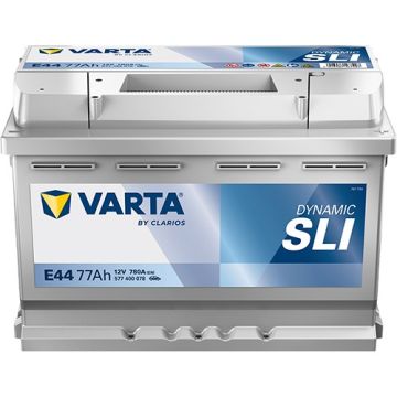 Batterie de démarrage Varta Dynamic E44 12 V 77 Ah 780 A – Plomb-acide (sans entretien)