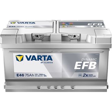 Batterie Start & Stop EFB Varta Dynamic E46 12 V 75 Ah 730 A – EFB