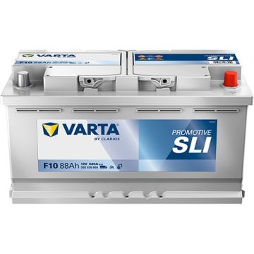 Batterie de démarrage Varta Promotive F10 12 V 88 Ah 680 A – Plomb-acide (sans entretien)