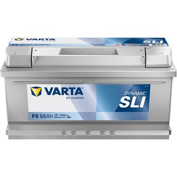Batterie de démarrage Varta Dynamic F5 12 V 88 Ah 740 A – Plomb-acide (sans entretien)