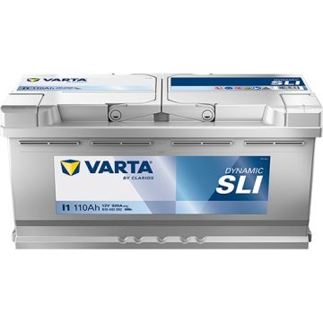 Batterie de démarrage Varta Dynamic I1 12 V 110 Ah 920 A – Plomb-acide (sans entretien)