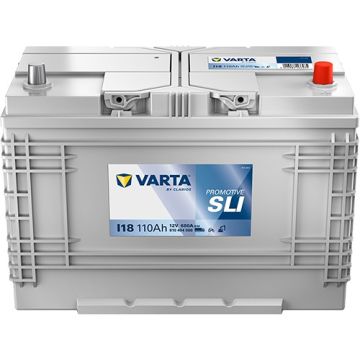 Batterie de démarrage Varta Promotive I18 12 V 110 Ah 680 A – Plomb-acide (sans entretien)