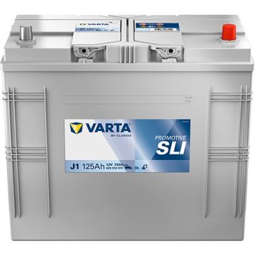 Batterie de démarrage Varta Promotive J1 12 V 125 Ah 720 A – Plomb-acide (sans entretien)