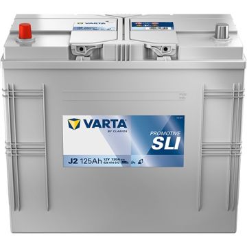 Batterie de démarrage Varta Promotive J2 12 V 125 Ah 720 A – Plomb-acide (sans entretien)