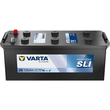 Batterie de démarrage Varta Promotive J5 12 V 130 Ah 680 A – Plomb-acide (sans entretien)