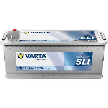 Batterie de démarrage Varta Promotive K8 12 V 140 Ah 800 A – Plomb-acide (sans entretien)