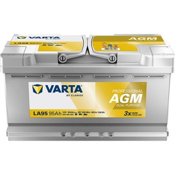 Batterie AGM Varta Professional LA95 12 V 95 Ah 850 A – AGM