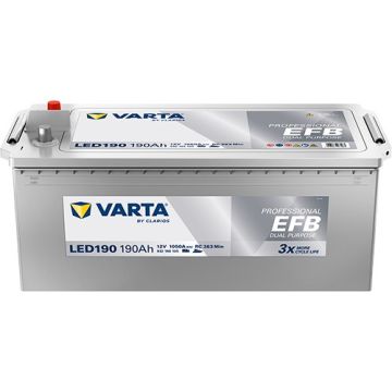 Batterie EFB Varta Professional LED190 12 V 190 Ah 1050 A – EFB