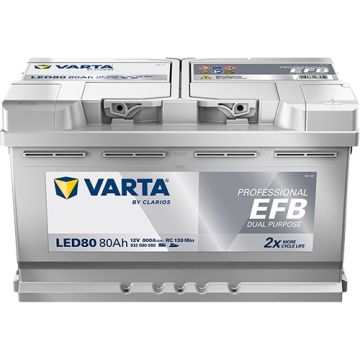 Batterie EFB Varta Professional LED80 12 V 80 Ah 800 A – EFB