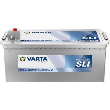 Batterie de démarrage Varta Promotive M12 12 V 180 Ah 1400 A – Plomb-acide (sans entretien)