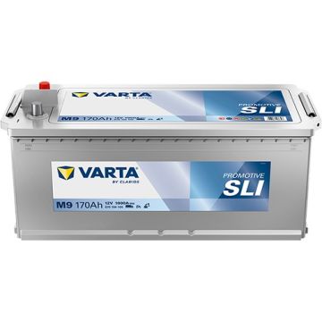 Batterie de démarrage Varta Promotive M9 12 V 170 Ah 1000 A – Plomb-acide (sans entretien)