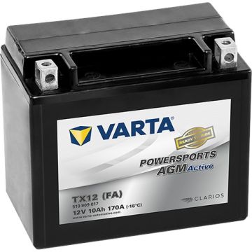 Batterie moto Varta Powersports YTX12-4 12 V 10 Ah 170 A – AGM