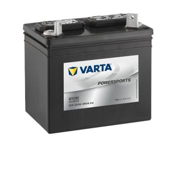 Batterie tondeuse autoportée Varta Powersports U1 12 V 22 Ah 340 A – Plomb-acide (sans entretien)