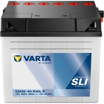 Batterie moto Varta Powersports 53030 12 V 30 Ah 300 A – Plomb-acide (électrolyte liquide)