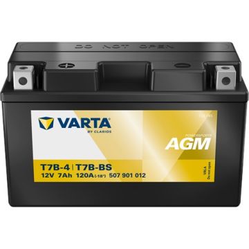 Batterie moto Varta Powersports YT7B-4 12 V 7 Ah 120 A – AGM