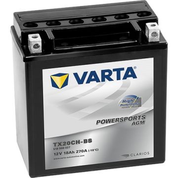 Batterie moto Varta Powersports YTX20CH-BS 12 V 18 Ah 270 A – AGM