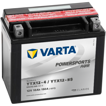 Batterie moto Varta Powersports YTX12-BS 12 V 10 Ah 150 A – AGM