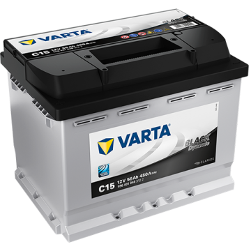 Batterie de démarrage Varta Dynamic C15 12 V 56 Ah 480 A – Plomb-acide (sans entretien)
